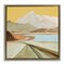 Stupell Industries Retorno Mountain Sunrise Floating Frame, design by Patricia Pinto